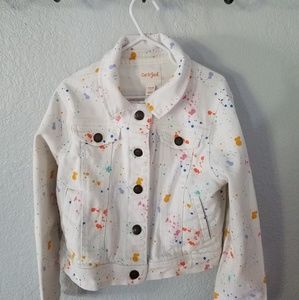 Cat and Jack Splatter Jacket